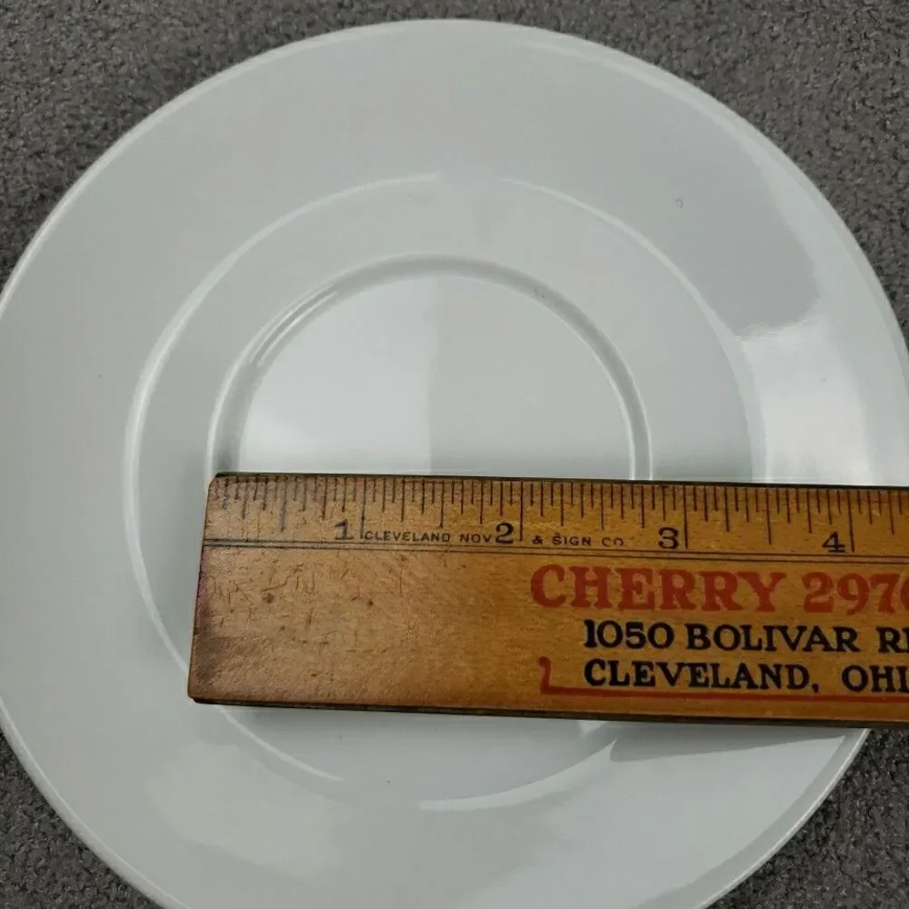 IPA Hard Porcelain Replacement Saucers 6.5